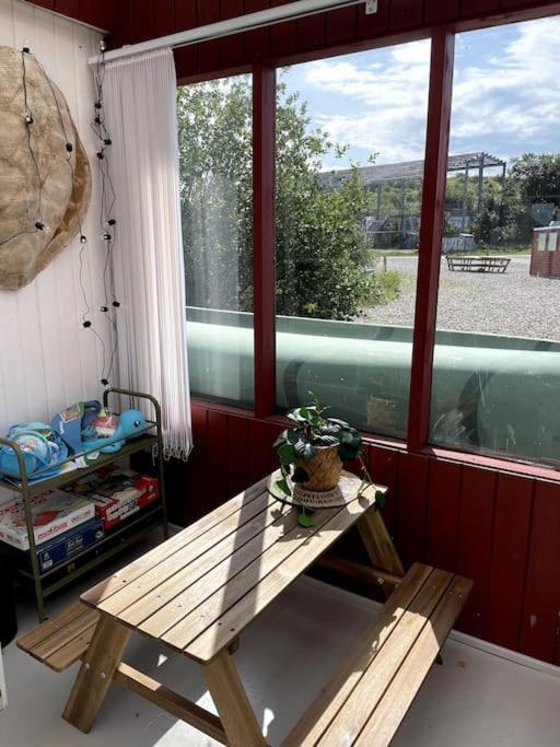 Fjordhytten. Rebuild Train Wagon From 1937. Apartment Odense Exterior photo